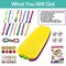 Bracelet Making Kit Toys, Ages 7 8 9 10 11 12 Year Old Girls Gifts Ideas, Birthday Present for Teen Girl, Arts and Crafts String Maker Tool, Bracelet DIY, Kids Travel Activity Set